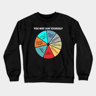 You May Ask Yourself Crewneck Sweatshirt